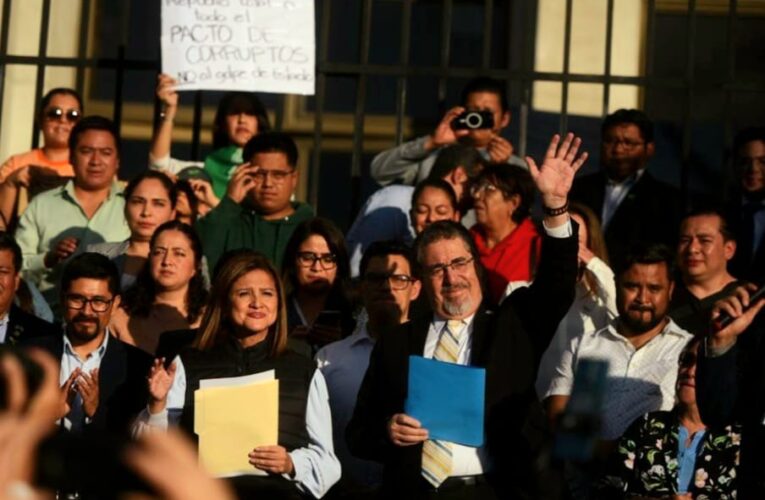 AUMENTA TENSIÓN EN GUATEMALA A DÍAS DE LA ASUNCIÓN