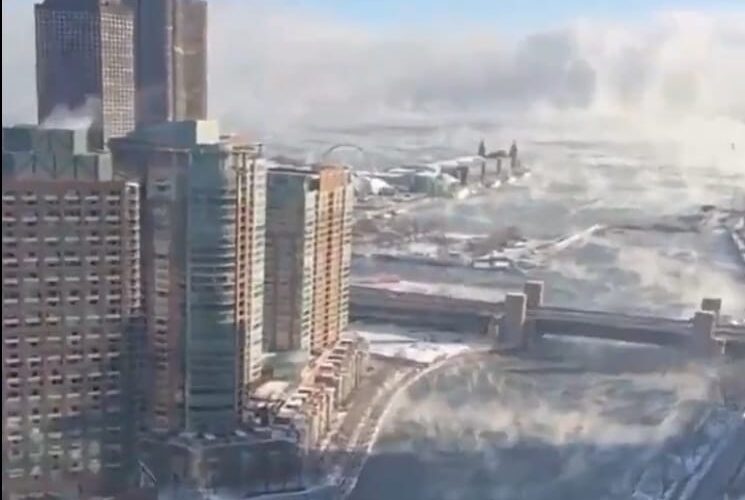 OLA DE FRIO GENERA ALERTA EN CHICAGO