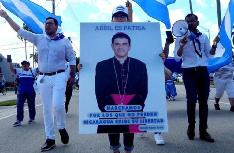 PIDEN LIBERACION DE OBISPO EN NICARAGUA