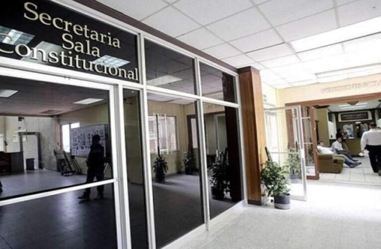 GOLPE A LA SALA DE LO CONSTITUCIONAL
