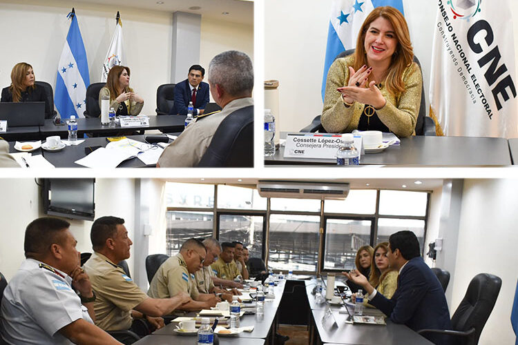 MILITARES FIRMES ANTE CNE ¡MEDIA VUELTA, AR!